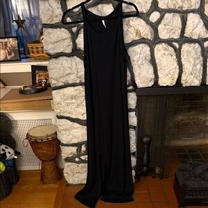 Black Sleeveless maxi dress be cool Los Angeles